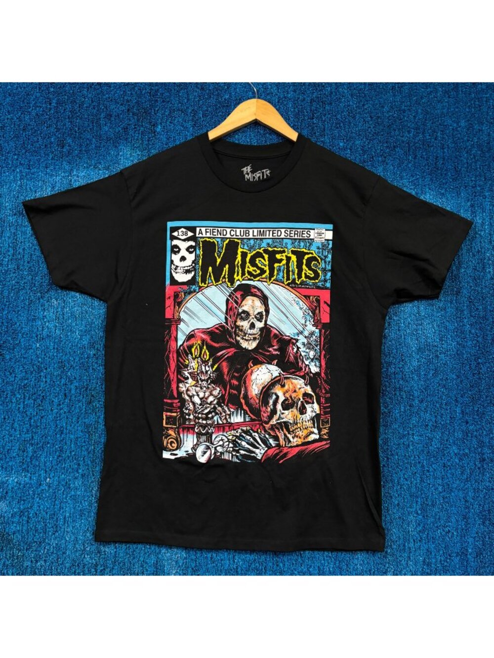 The Misfits Comicbook Cover Fiend Club Limited Series Tee L